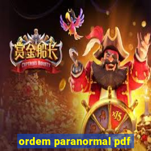 ordem paranormal pdf